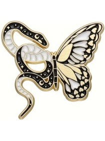Transforming Butterfly Enamel Pin