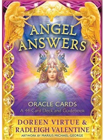 OOP Angel Answers Oracle Cards 1st Edition by Doreen Virtue & Radleigh Valentine