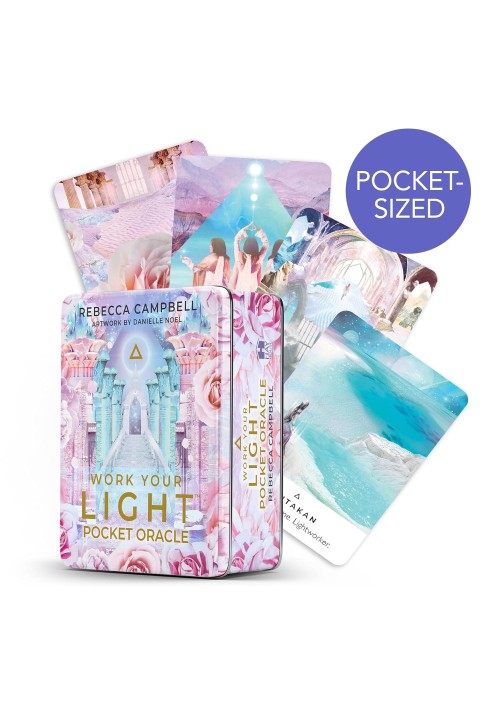 Work Your Light Pocket Oracle Cards by Rebecca Campbell & Danielle Noel 