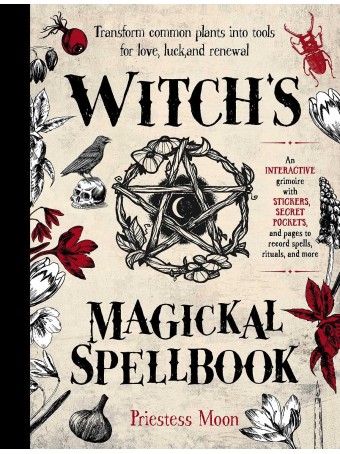 Witch's Magickal Spellbook by Priestess Moon