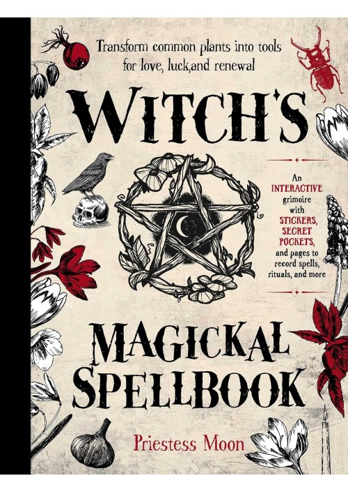 Witch's Magickal Spellbook by Priestess Moon