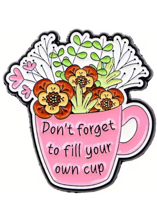 Don't Forget Enamel Pin