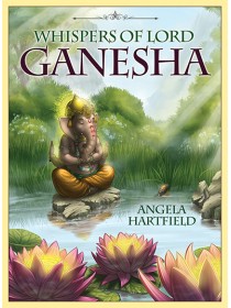Second-hand Whispers of Lord Ganesha Oracle by Angela Hartfield & Ekaterina Golovanova