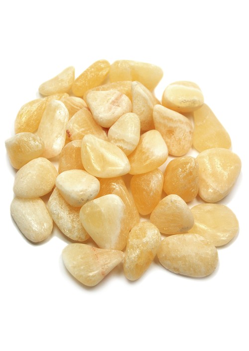Calcite Yellow Tumbled Crystal