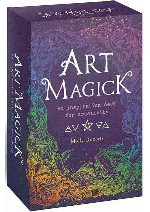 Art Magick Cards : An Inspiration Deck for Creativity by MOLLY ROBERTS