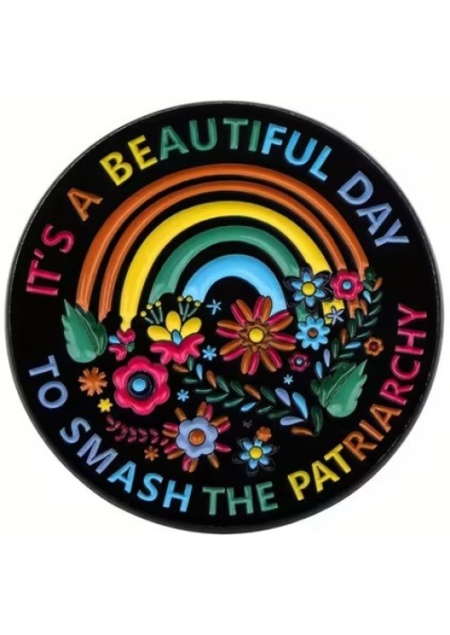 Beautiful Day Enamel Pin