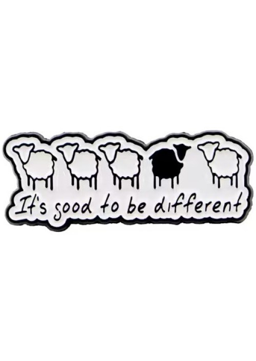 It's Good To Be Different Enamel Pin 