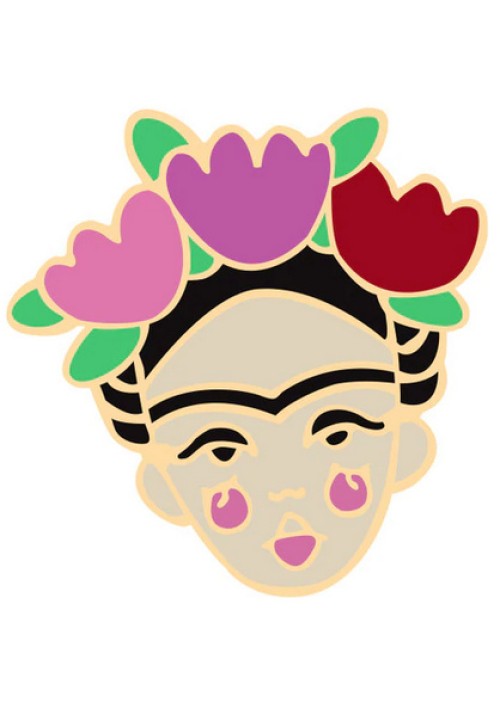 Frida Enamel Pin