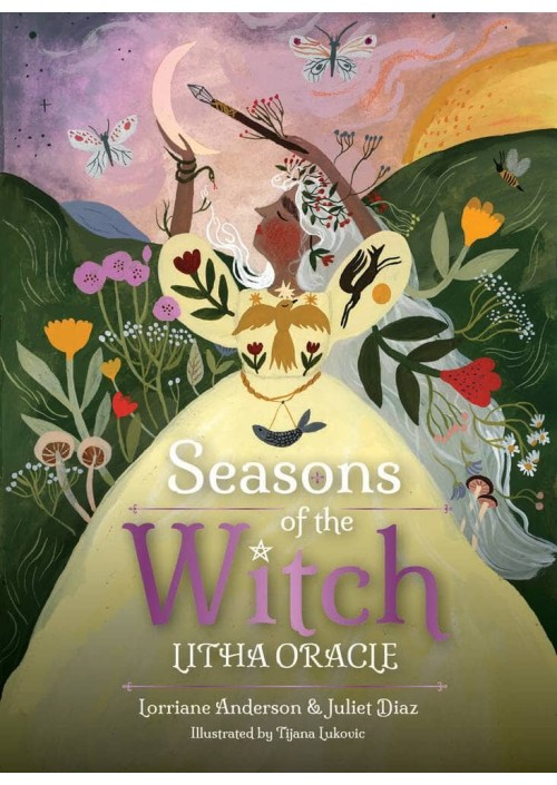 Seasons of the Witch litha Oracle by Lorriane Anderson, Tijana Lukovic & Juliet Diaz