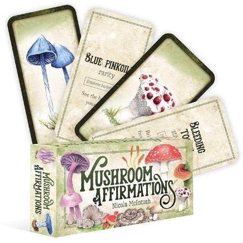 Mushroom Affirmations Mini Cards by Nicola McIntosh