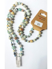 Ocean Walk Hand-Knotted Necklace 