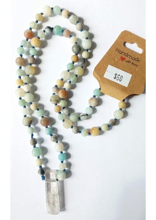 Ocean Walk Hand-Knotted Necklace 