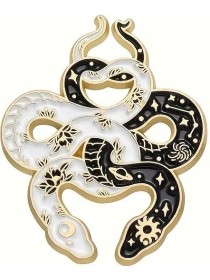 BNW Snakes Enamel Pin