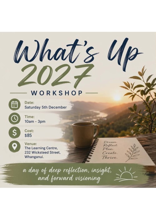 What's Up 2027 Workshop - Tarot & Intention Workshop