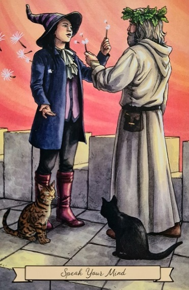 everyday witch oracle SPEAK YOUR MIND