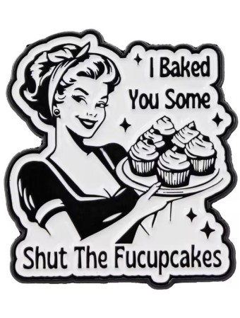 Baked For You Enamel Pin 