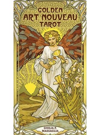 Golden Art Nouveau Tarot by Giulia Massaglia