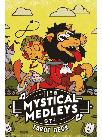Mystical Medleys: A Vintage Cartoon Tarot by Gary Hall