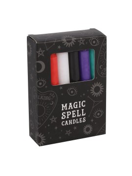 Pack of 12 Mixed Magic Spell Candles