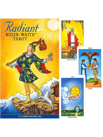 Radiant Rider-Waite Tarot by Pamela Smith & Virginijus Poshkus