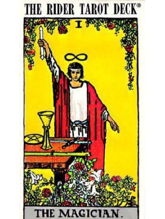 Second-hand The Rider Tarot Deck by A. E Waite 
