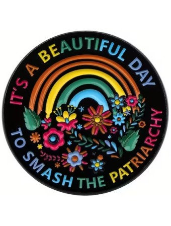 Beautiful Day Enamel Pin